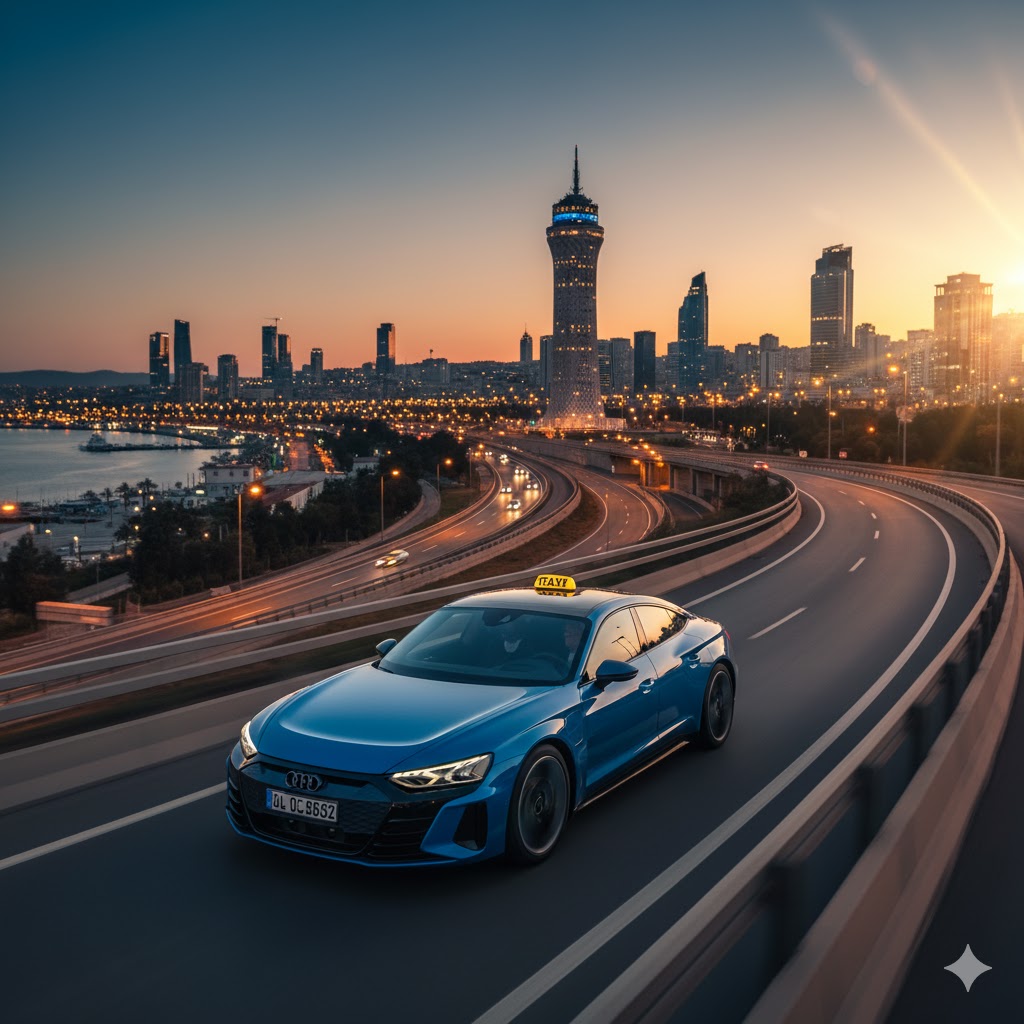 bayraklı korsan taksi